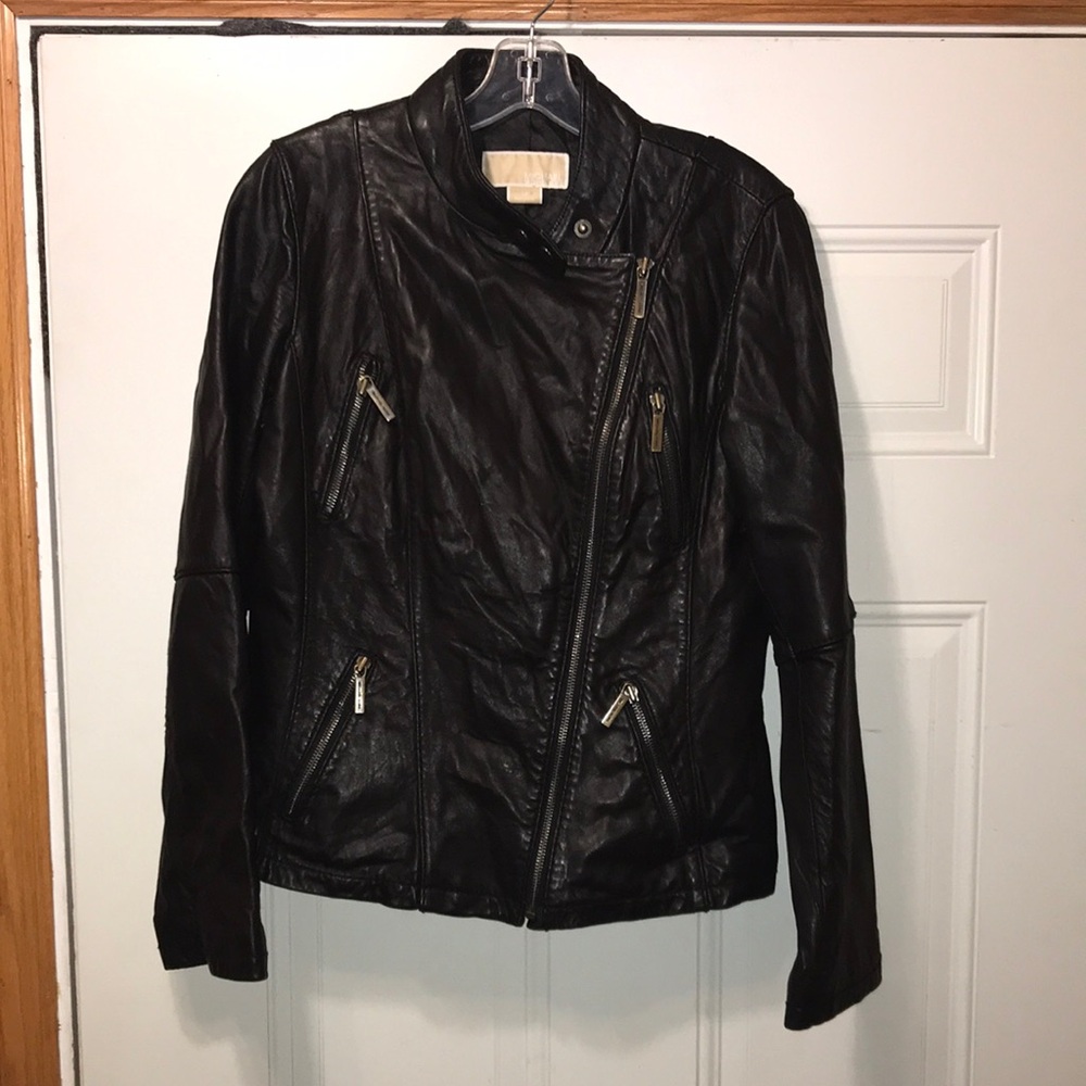 Michael‎ Michael Kors Leather Jacket L